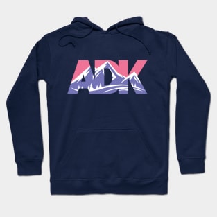 ADK Scape - Pink & Purple Hoodie